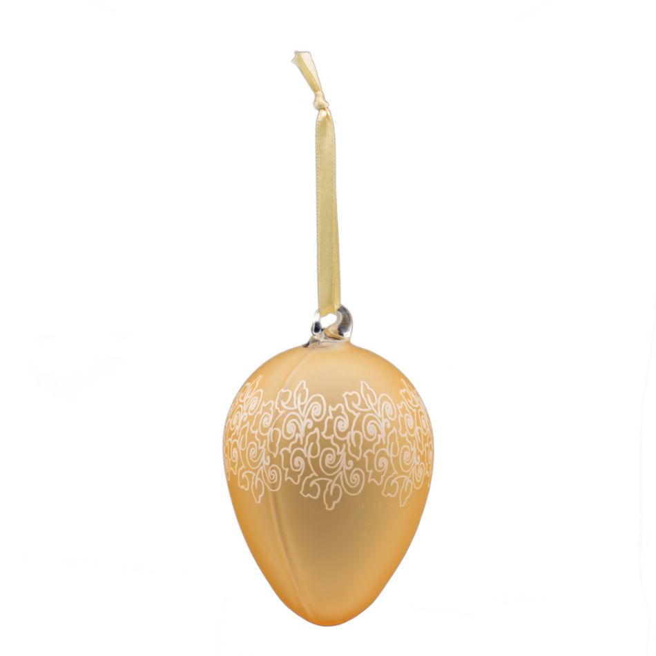 Ou din sticla cu model simplu elegant sampanie