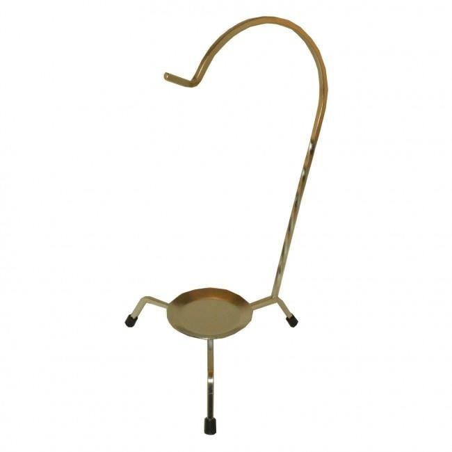 Suport pentru ceaun de servire, auriu, inox, Perfect Home