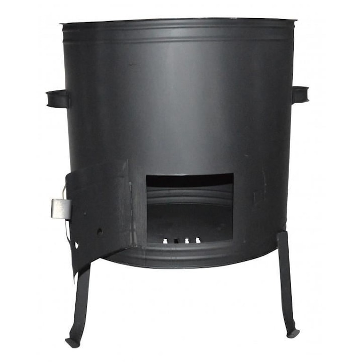 Perfect Home bogrács tűzhely, 56 cm, 85 literes, fekete