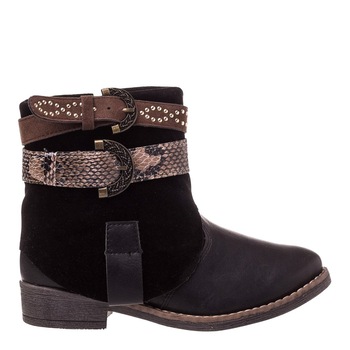 Cizme copii Kalapod Angel, Negru Cizme copii Kalapod Angel, Negru