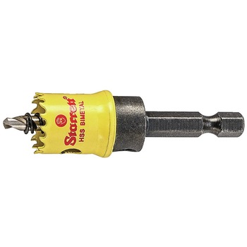Carota Starrett, bi-metal, pentru masina cu acumulator, diametrul 16mm, Smooth Cut Carota Starrett, bi-metal, pentru masina cu acumulator, diametrul 16mm, Smooth Cut