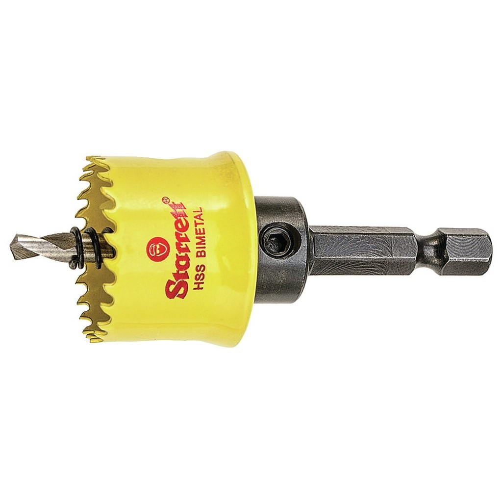 Carota Starrett, bi-metal, pentru masina cu acumulator, diametrul 27mm Smooth Cut