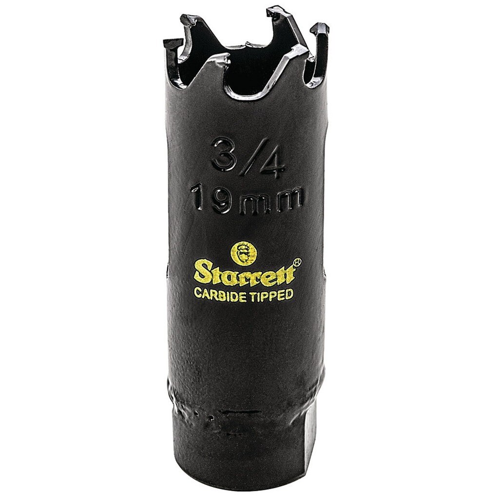 Carota Starrett, cu pastile carbura, pentru lemn cu cuie, diametrul 22mm, Carbide Tipped
