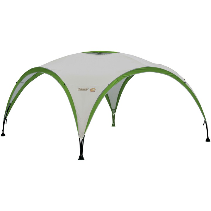 Pavilion camping Coleman Event Shelter Pro L, 3.65x3.65x2.18 m, alb/verde