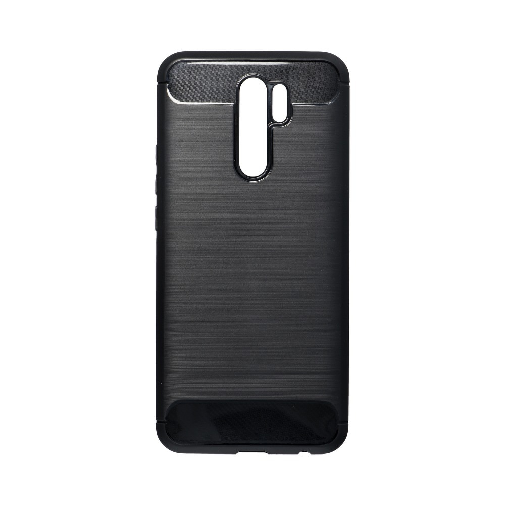 Husa protectie Forcell carbon pentru Xiaomi Redmi 9, negru