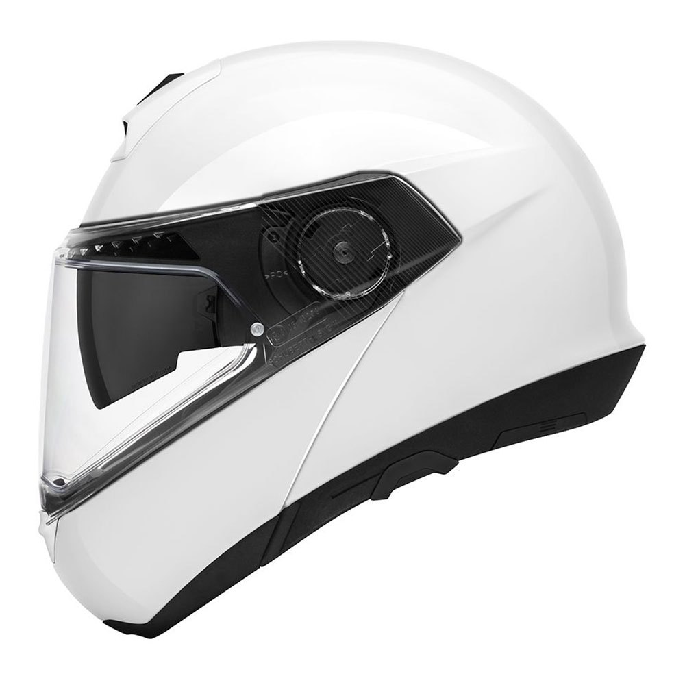 Casca Schuberth C4 Pro, Fibra de sticla, Antena integrata, Alb