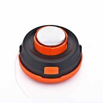 Mosor cu fir Easy feed, tambur Autocut cap trimmer, buton metal aluminiu Mosor cu fir Easy feed, tambur Autocut cap trimmer, buton metal aluminiu