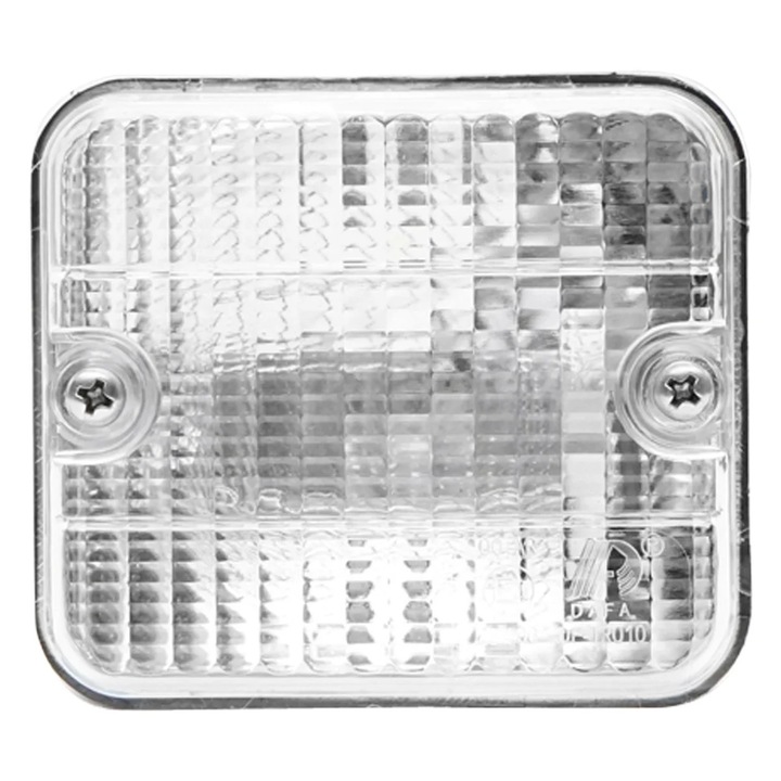 Бял заден фар за мъгла 85х75х53мм