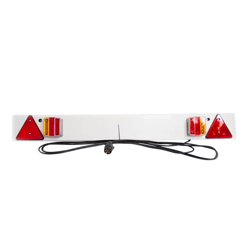 Bara remorca cu lampi LED, cablu 6m, fisa 7 pini, 1230x190x85mm