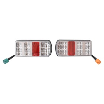 Set lampa spate camion LED E-mark 227x106x55mm Set lampa spate camion LED E-mark 227x106x55mm