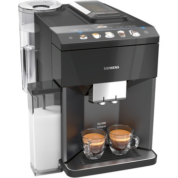 Espressor automat SIEMENS EQ.500 TQ505DF8, 15 bar, 1.7 l, 1500 W, negru Espressor automat SIEMENS EQ.500 TQ505DF8, 15 bar, 1.7 l, 1500 W, negru