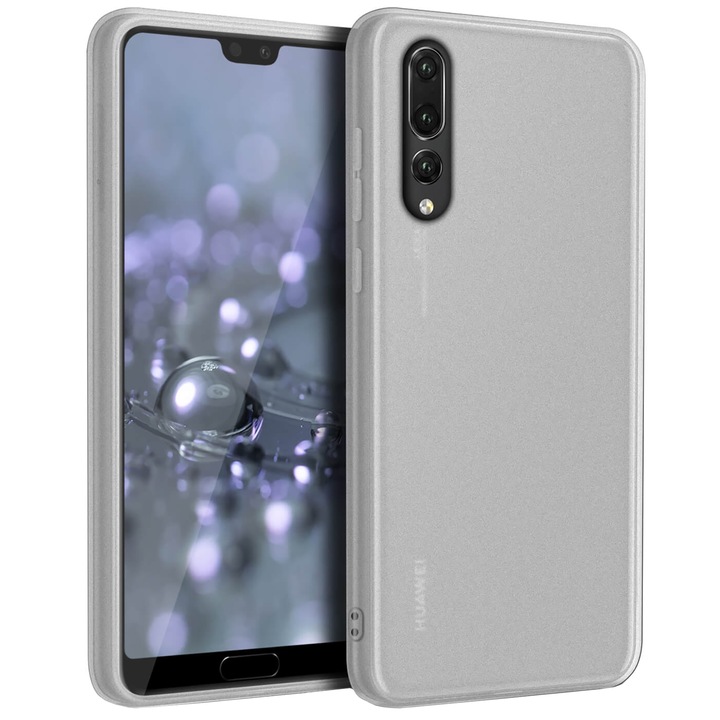 Husa pentru ZTE Blade L110 (A110), Silicon TPU, Alb transparent