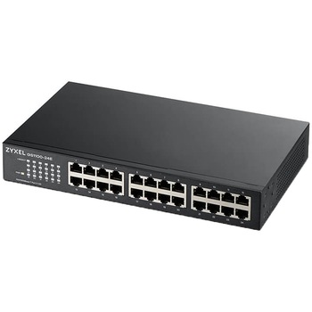 Switch ZyXEL GS1100-24E-EU0103F, 24-Port Gigabit Switch ZyXEL GS1100-24E-EU0103F, 24-Port Gigabit