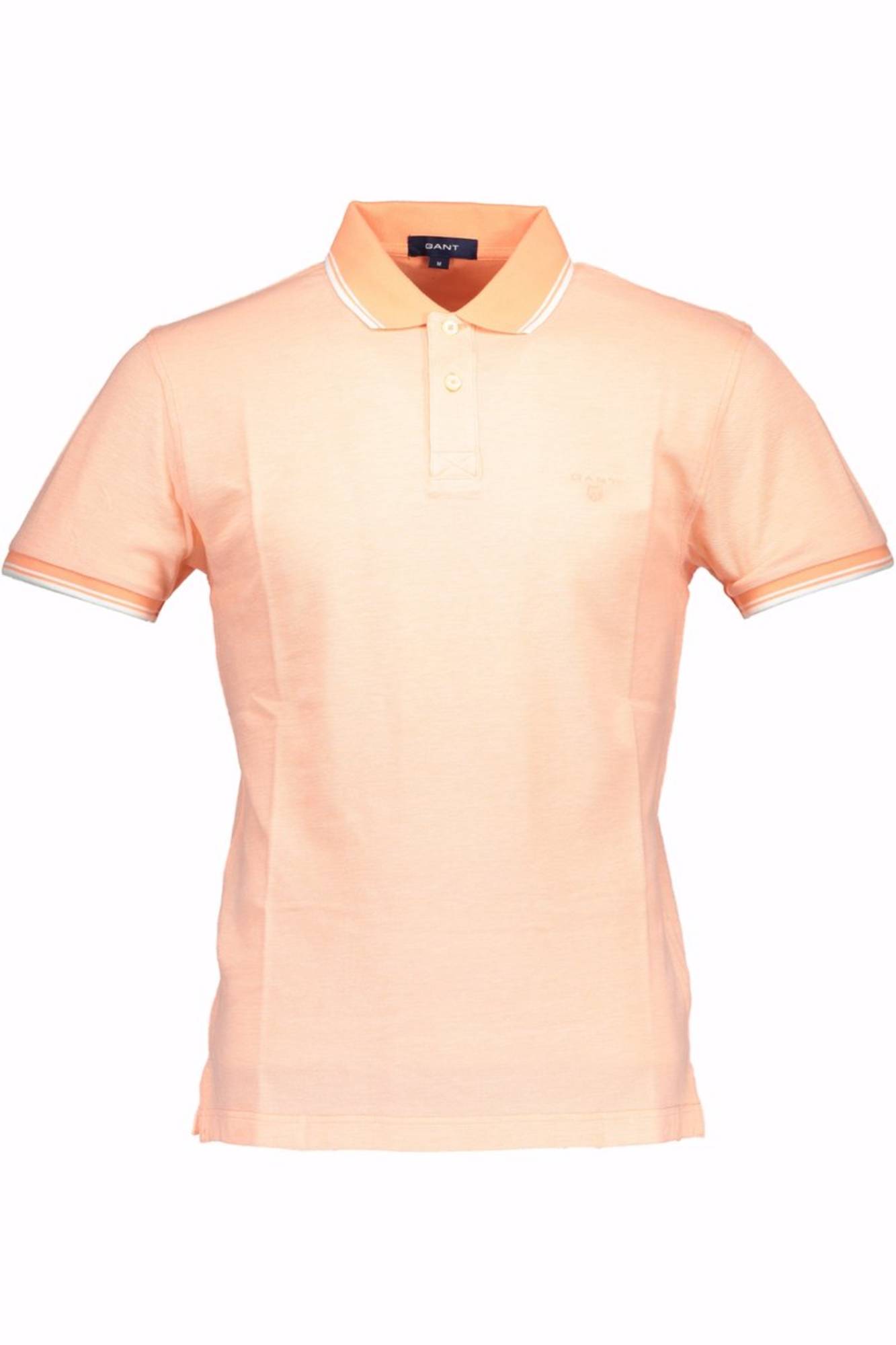 Tricou barbat, GANT, polo, logo, portocaliu, Portocaliu, S