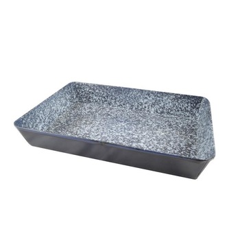 Tava de copt emailata, 35x26 cm, Perfect Home Tava de copt emailata, 35x26 cm, Perfect Home