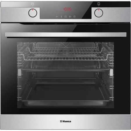 Cuptor incorporabil Hansa BOEIS696022, 77 l, 11 Functii, Grill, Clasa A, Inox