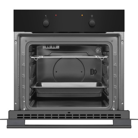 Cuptor incorporabil Hansa BOES640021, 67 l, 4 Functii, Grill, Clasa A, Negru