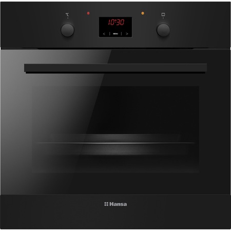 Cuptor incorporabil Hansa BOES684021, 65 l, 8 Functii, Grill, Clasa A, Negru