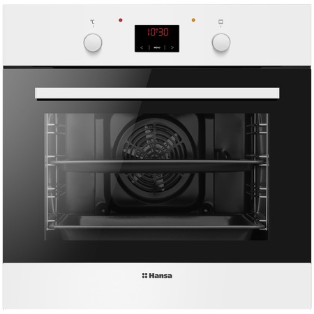 Cuptor incorporabil Hansa BOEW684021, 65 l, 8 Functii, Grill, Clasa A, Alb