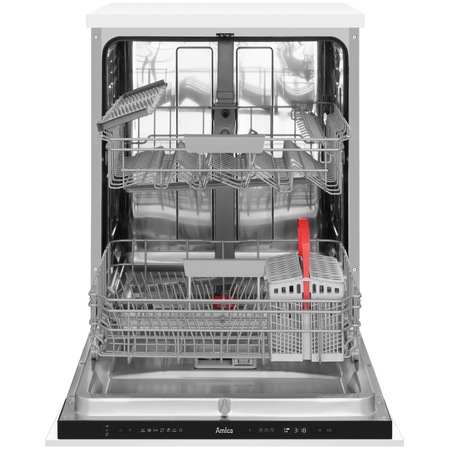 Masina de spalat vase incorporabila Hansa ZIM627H, 14 seturi, 7 programe, Clasa E, 60 cm, Alb