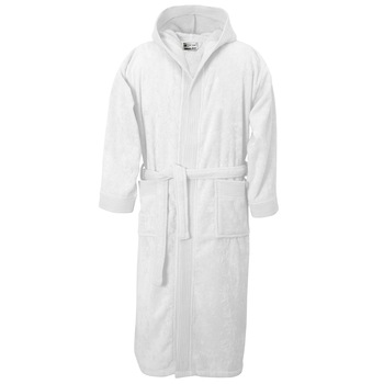 Halat baie gluga, Lux Velour Collection, XXL-XXXL, Alb, 100% bumbac Halat baie gluga, Lux Velour Collection, XXL-XXXL, Alb, 100% bumbac