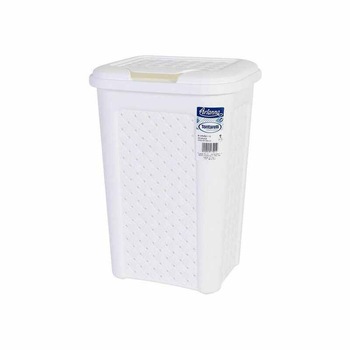 Cos pentru rufe Tontarelli Arianna 10 L Alb 24 X 20 x 35 cm Cos pentru rufe Tontarelli Arianna 10 L Alb 24 X 20 x 35 cm