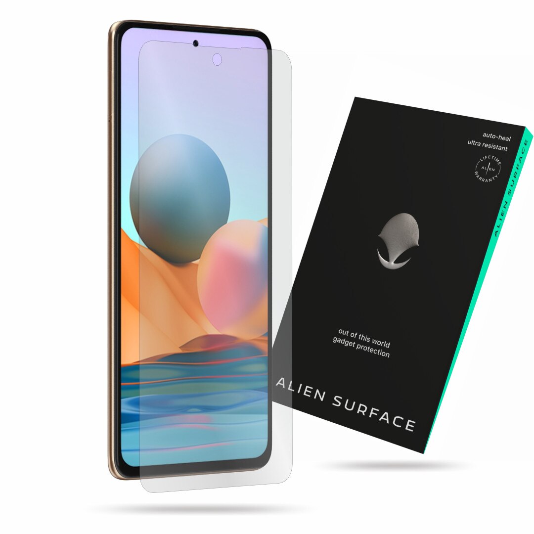 Folie Alien Surface, Xiaomi Redmi Note 10 Pro, protectie ecran