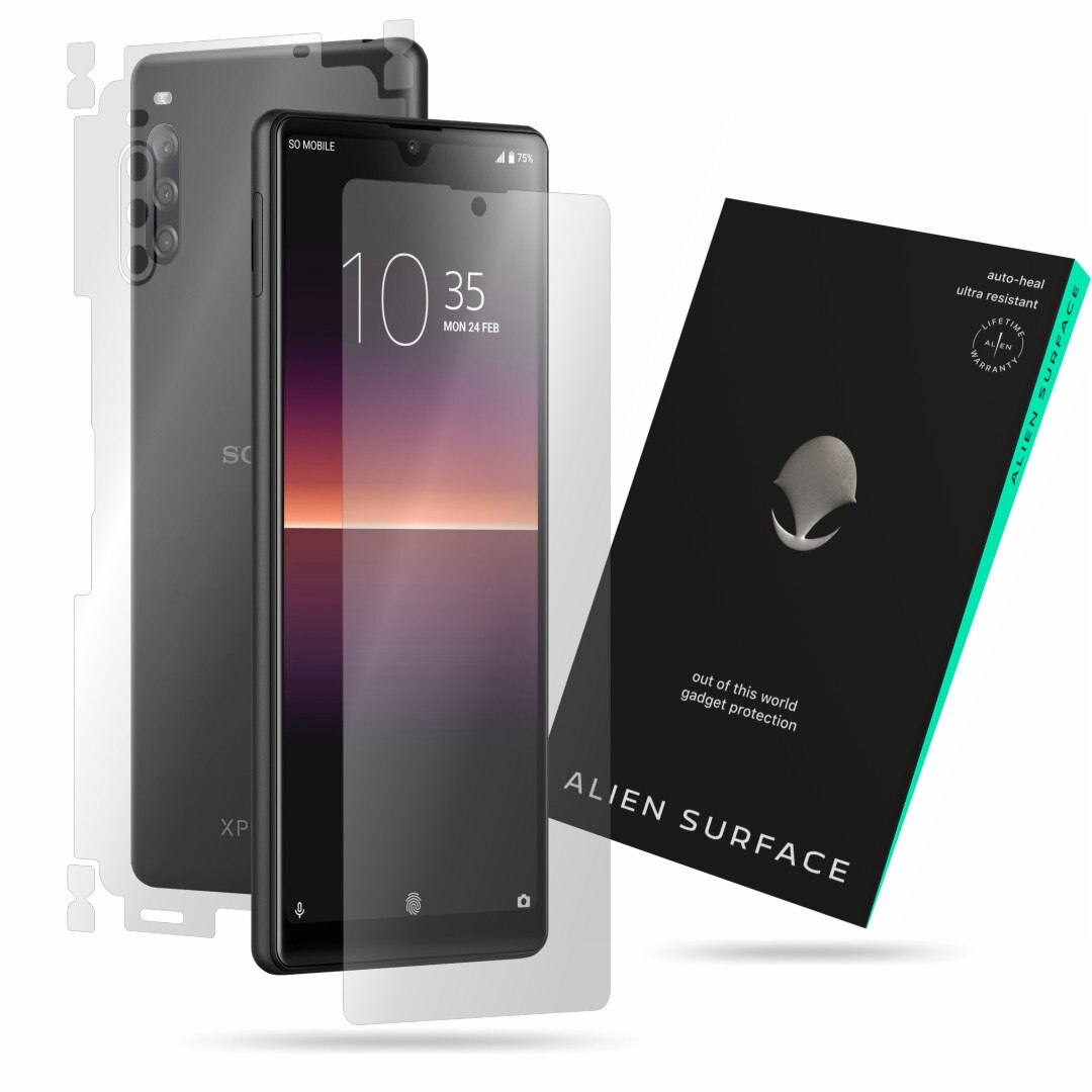 Folie Alien Surface, Sony Xperia L4, protectie ecran, spate, laterale