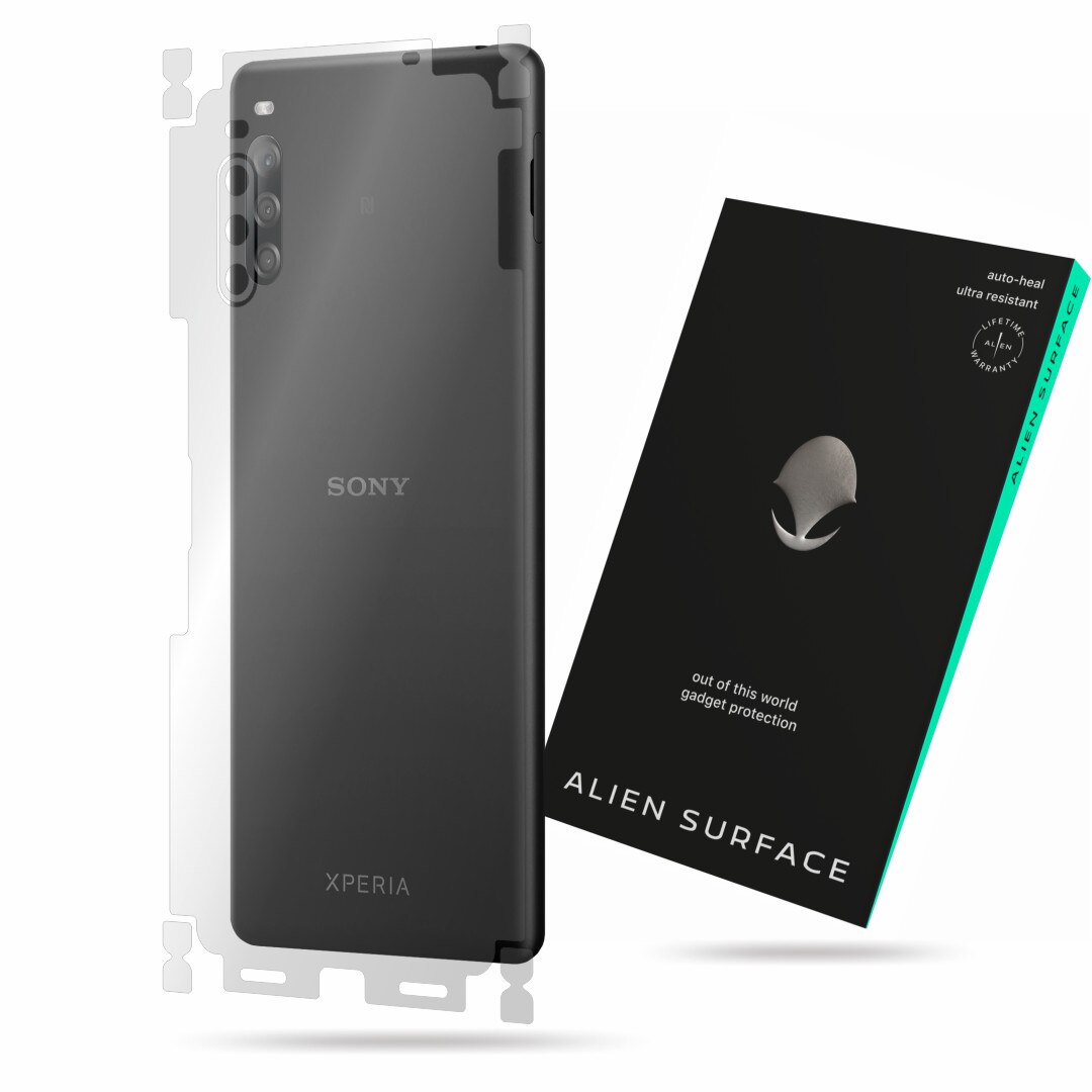 Folie Alien Surface, Sony Xperia L4, protectie spate, laterale