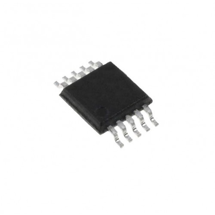 Circuit integrat, convertor D/A, SMD, MSOP10, SPI, MICROCHIP TECHNOLOGY, MCP48CVB02-E/UN, T165328