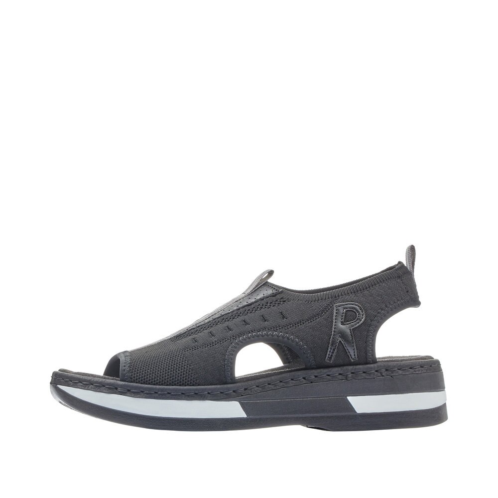 Sandale dama Rieker Inya, Negru