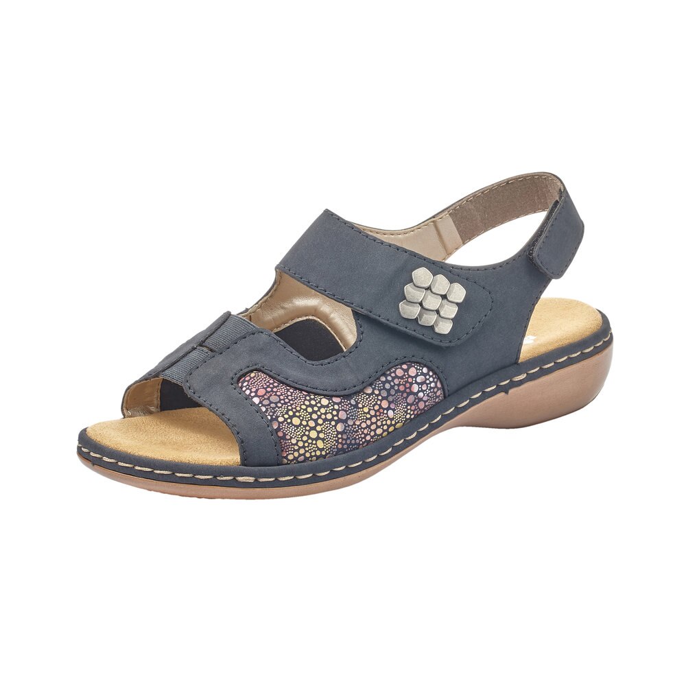 Sandale dama Rieker Maritsa, Bleumarin