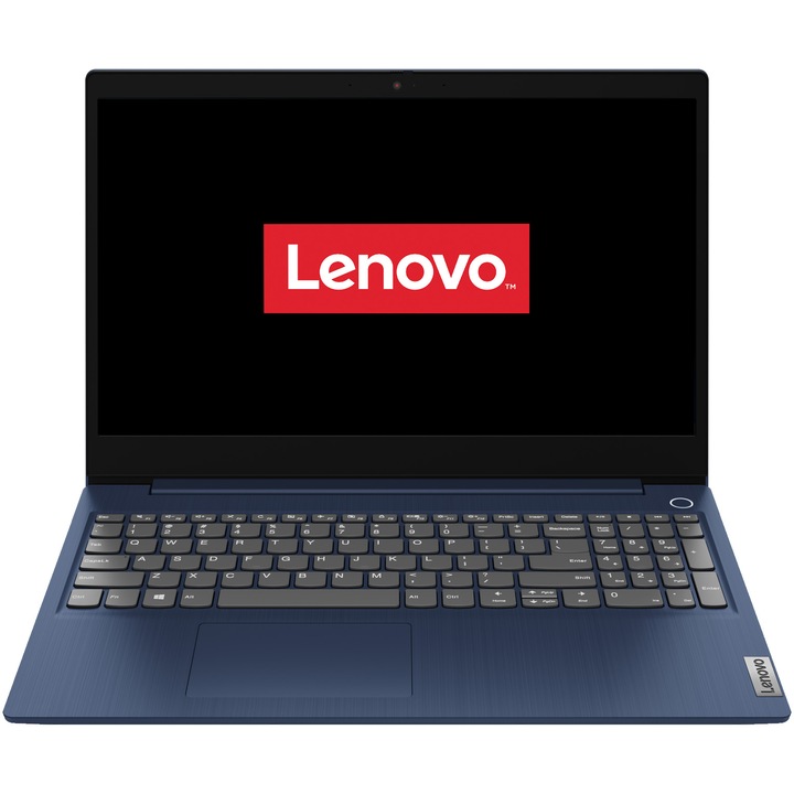 Laptop Lenovo IdeaPad 3 15ADA05 cu procesor AMD Ryzen 5 3500U pana la 3.70 GHz, 15.6", Full HD, 8GB, 512GB SSD, AMD Radeon Vega 8 Graphics, Free DOS, Abyss Blue
