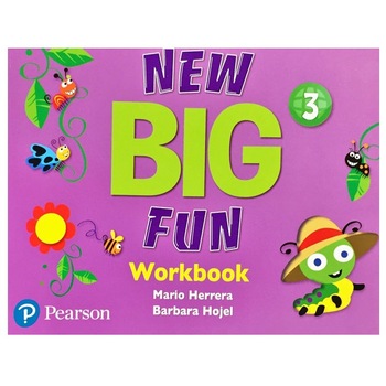 New Big Fun Level 3 Workbook + CD ROM, 91 pagini, Mario Herrera, Barbara Hojel New Big Fun Level 3 Workbook + CD ROM, 91 pagini, Mario Herrera, Barbara Hojel