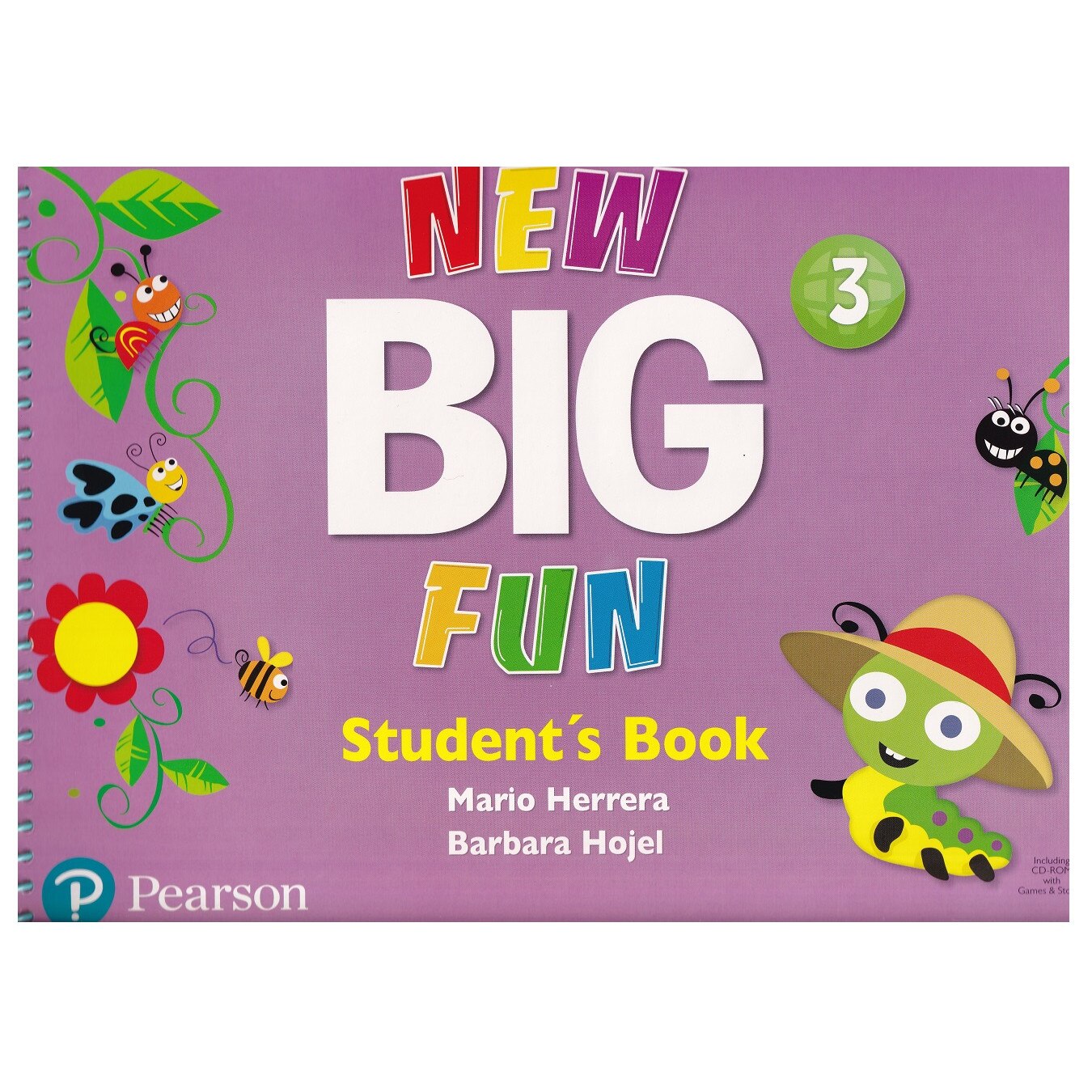 New Big Fun Level 3 Student's Book + CD-ROM, 139 pagini, Mario Herrera, Barbara Hojel