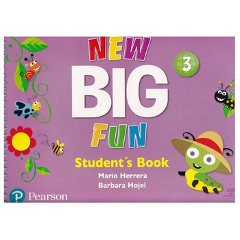 New Big Fun Level 3 Student's Book + CD-ROM, 139 pagini, Mario Herrera, Barbara Hojel New Big Fun Level 3 Student's Book + CD-ROM, 139 pagini, Mario Herrera, Barbara Hojel
