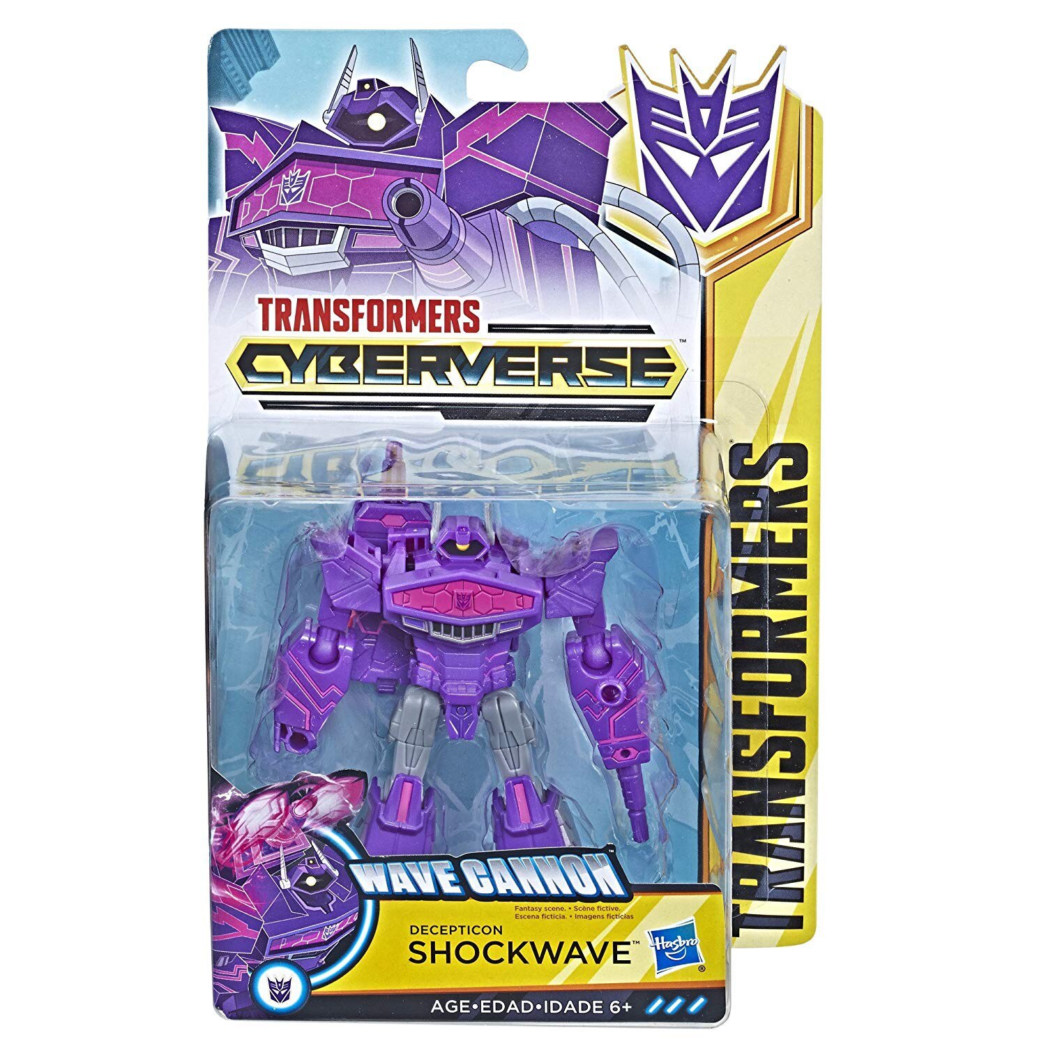 Figurina Transformers Cyberverse Warrior - Wave Cannon