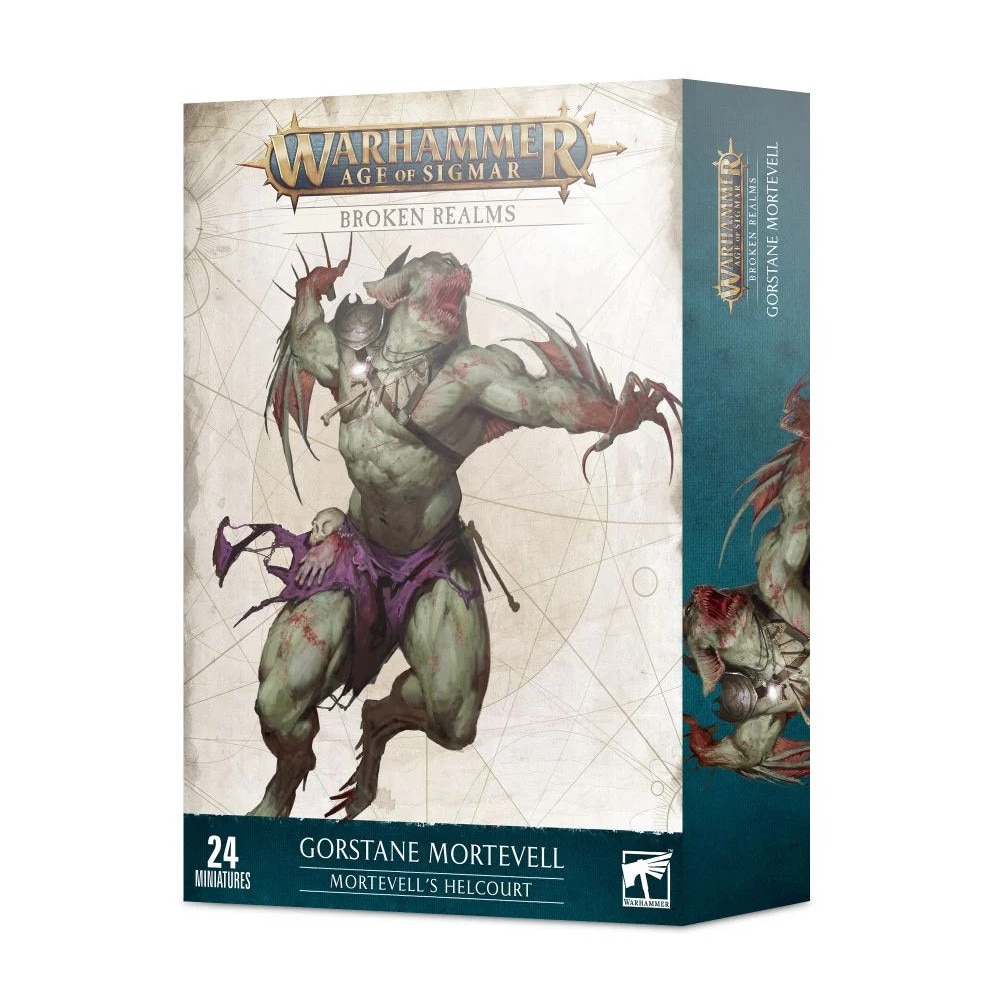 Pachet Miniaturi, Warhammer Age of Sigmar, Games Workshop, Broken Realms, Gorstane Mortevell Mortevell's Helcourt, 24 miniaturi