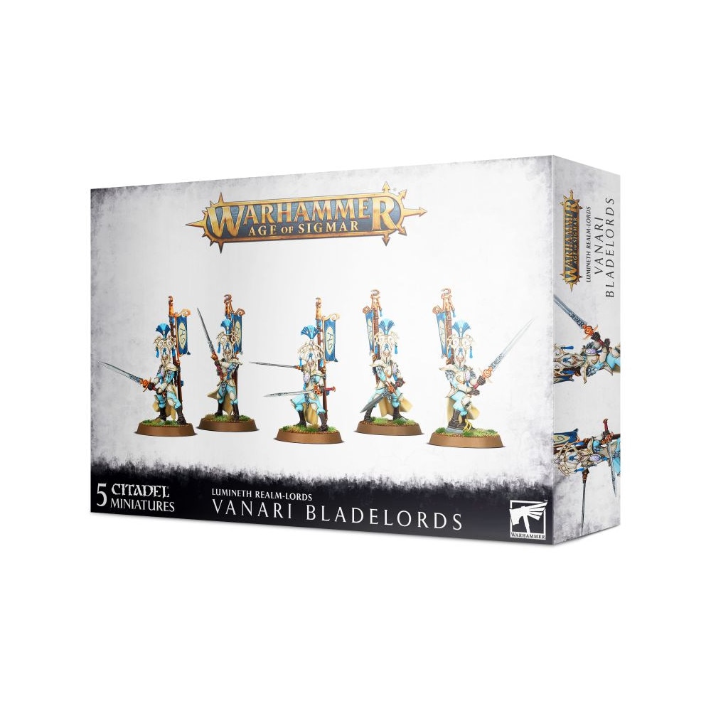 Pachet Miniaturi, WhAOS, Luminenth Realm Lords, Games Workshop, Vanari Bladelords, 5 miniaturi