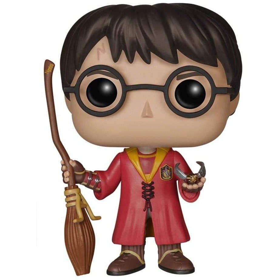 Figurina - Harry Potter - Quidditch, Rosu, 9.5 cm