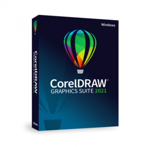 CorelDRAW Graphics Suite 2021 Windows - DVD