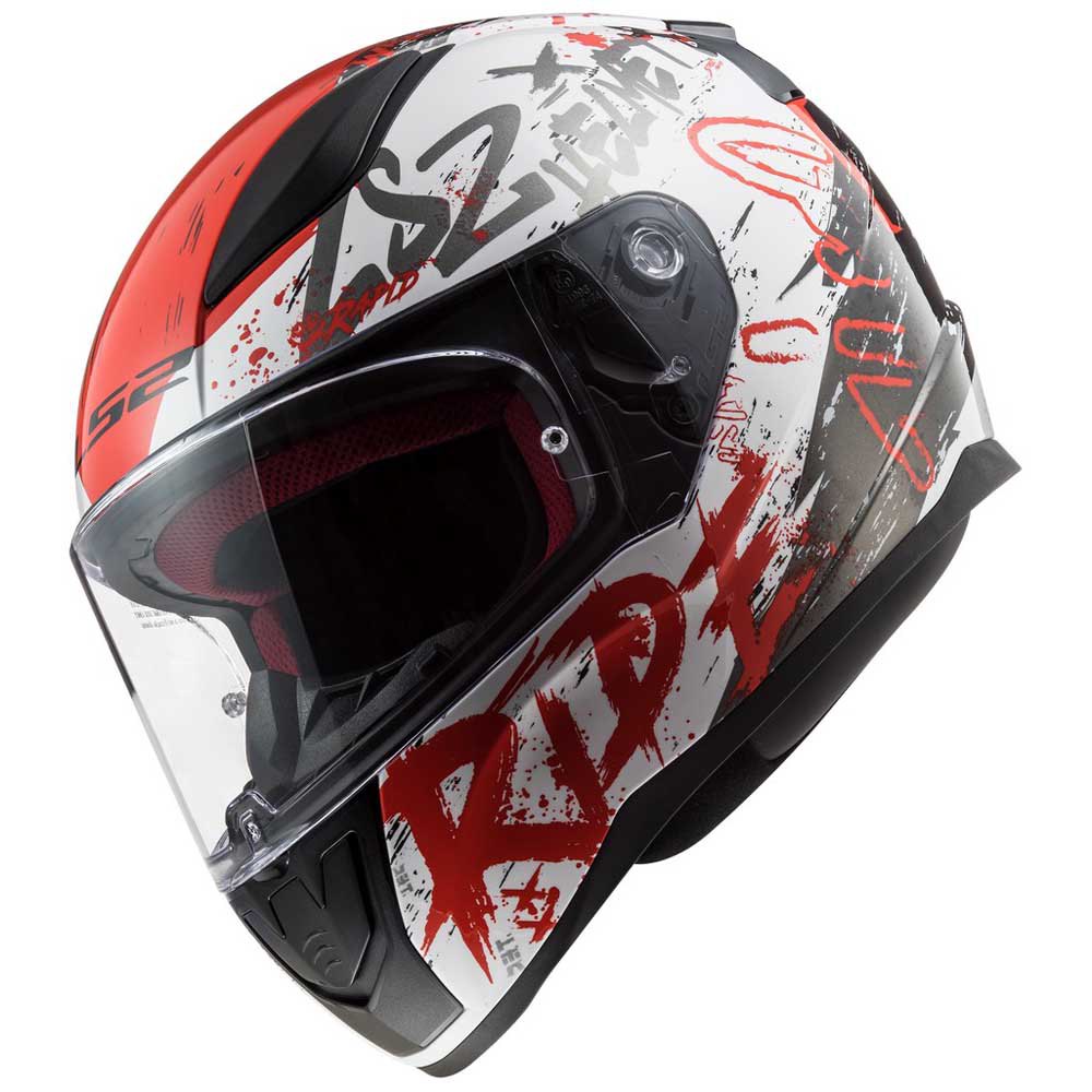 Casca moto Ls2 Ff353 Rapid, Policarbonat, ABS si metal, Protectie UV, Sistem de ventilatie, Multicolor