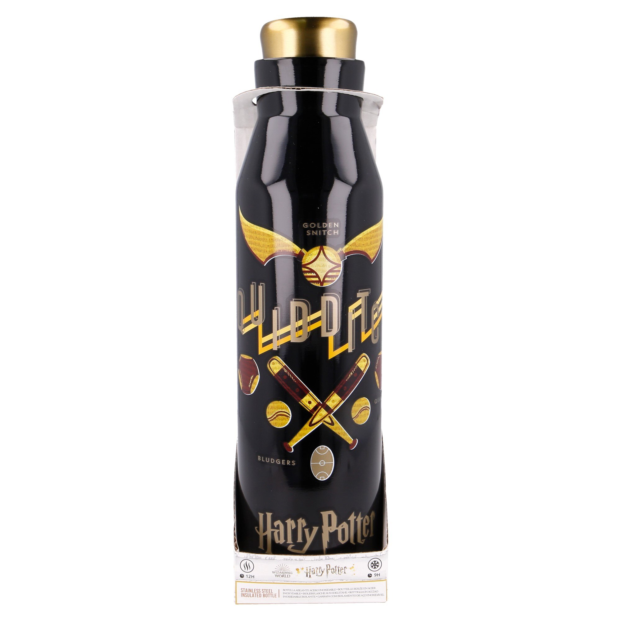 Sticla termica Harry Potter, Negru, 580 ml