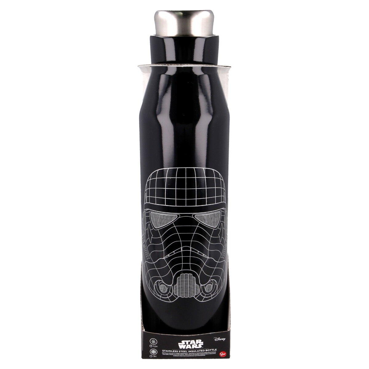 Sticla termica Star Wars, Negru, 580 ml