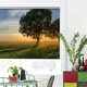 Roleta Art Shade tip Jaluzea cu Rulou si sistem inclus, Art Star, Copaci umbriti, Decoratiuni, Latime 170 cm x Inaltime 130 cm