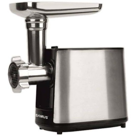 Masina de tocat Samus SMT-1500X, 1500 W, Accesoriu suc rosii, Inox