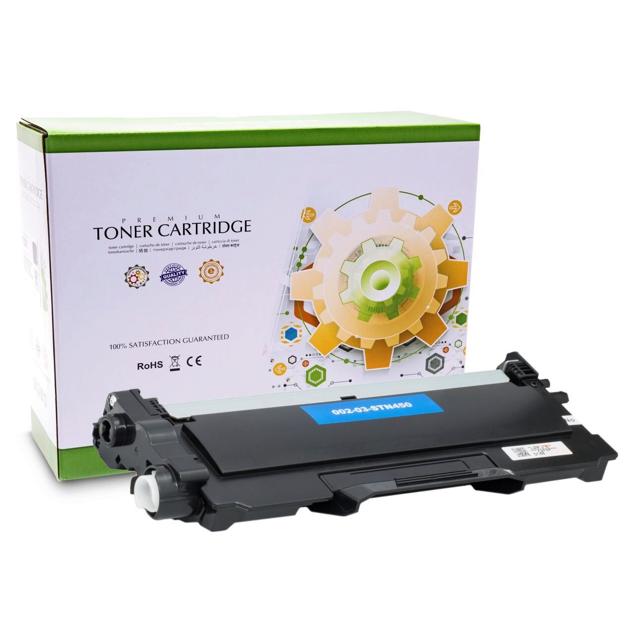 Toner compatibil Static Control pentru Brother TN450 , TN2220, 2600 pagini, negru