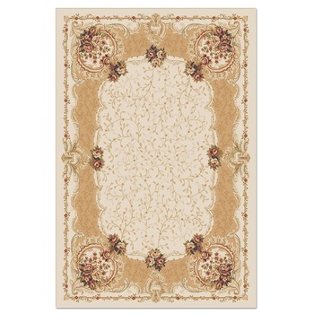 Covor sintetic Atlas 3024-1-41333, 80x150cm, Bej, Model clasic Covor sintetic Atlas 3024-1-41333, 80x150cm, Bej, Model clasic