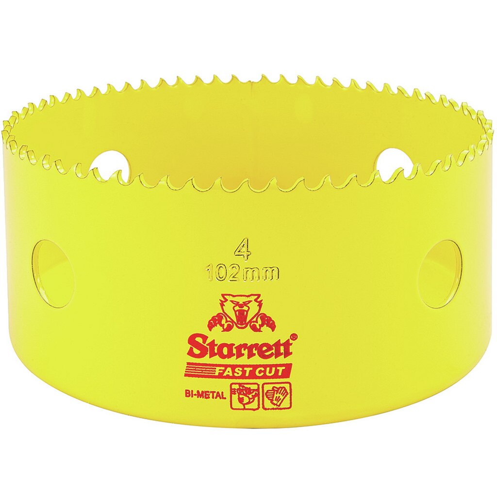 Carota Starrett, bi-metal, diametrul 121mm Fast Cut Extra Cobalt