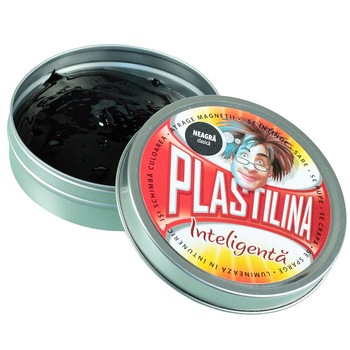 Plastilina inteligenta, Clasica Neagra Plastilina inteligenta, Clasica Neagra